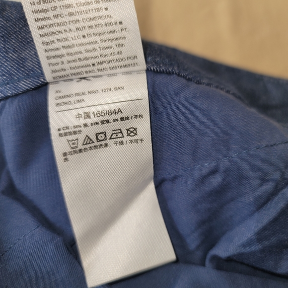 OLD NAVY PIXIE ANKLE PANTS, BLUE,SIZE 14 NWT, - Picture 11 of 13